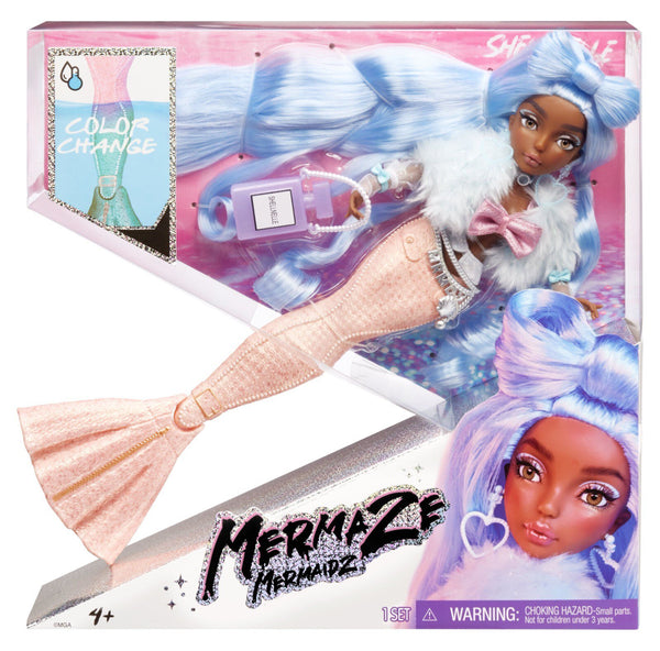 Mermaze Mermaidz Shellnelle Color Change Mermaid Doll