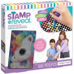 Make It Real Stamp To Reveal Unicorn DIY Dot Art Poster 605pcs