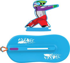Diggin Sky Squad Snowboarder Flying Foam Toy with Built-In Launcher