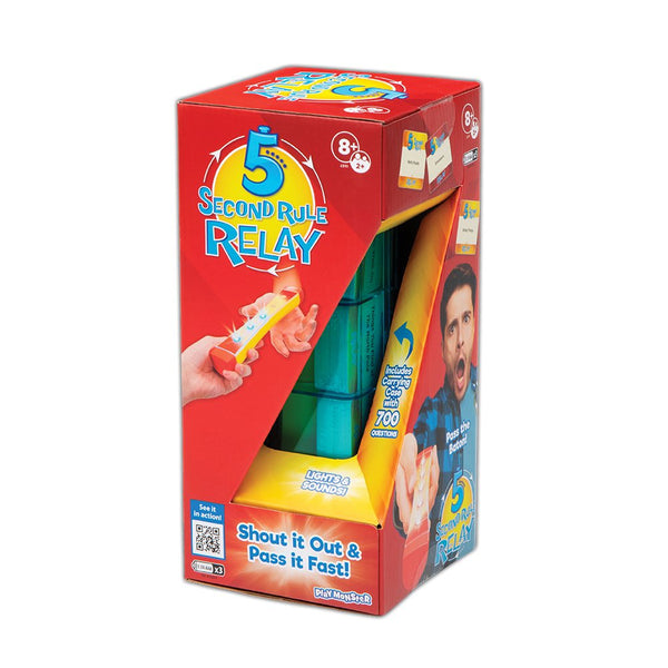 PlayMonster 5 Second Rule Relay Family Party Game