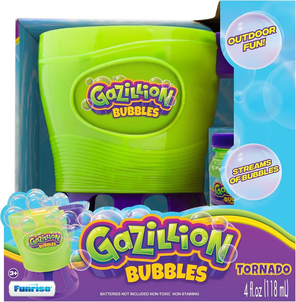 Gazillion Tornado Bubble Machine – Instant Sky-High Bubble Storm