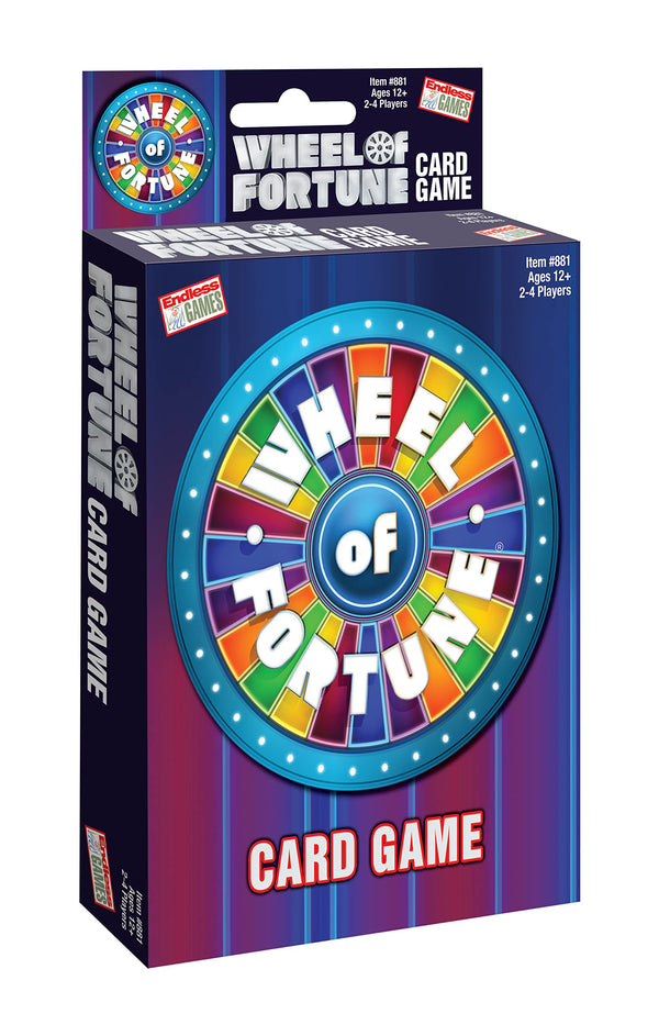 Goliath Wheel of Fortune Card Game – Travel-Size Party Game