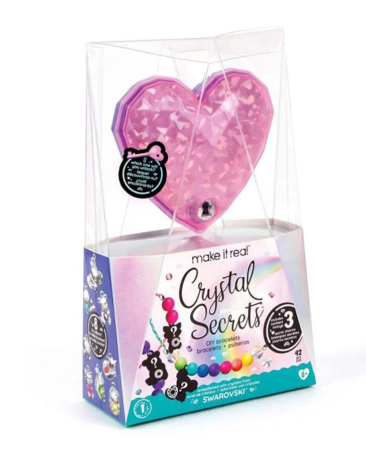 Make It Real Crystal Secrets DIY Bracelet Kit with Swarovski Charms