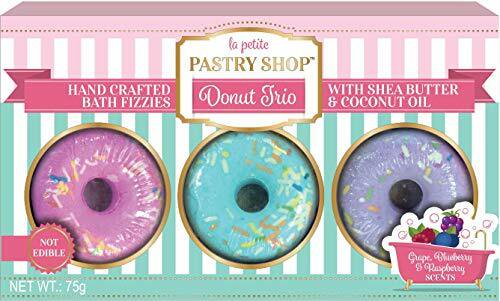 La Petite Pastry Shop Donut Trio Bath Fizzies