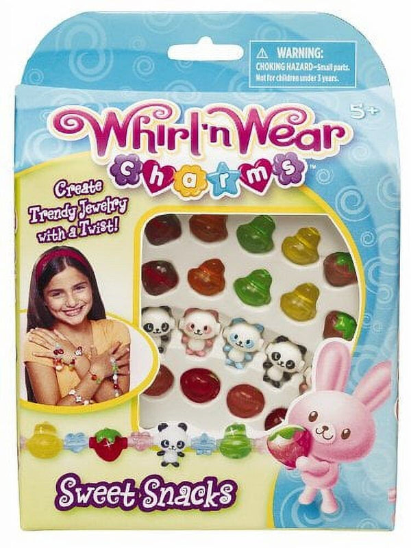 Whirl n Wear Sweet Snacks Charm Jewelry Making Refill Pack
