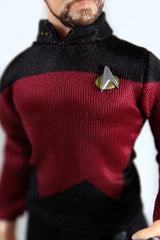 Mego Commander Will Riker Star Trek Figure 8 Inch