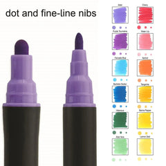 Leisure Arts Dot Art Pets Coloring Sheets with Marker Set