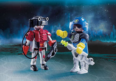 Playmobil Space Policeman & Thief Duo Pack | Intergalactic Adventure