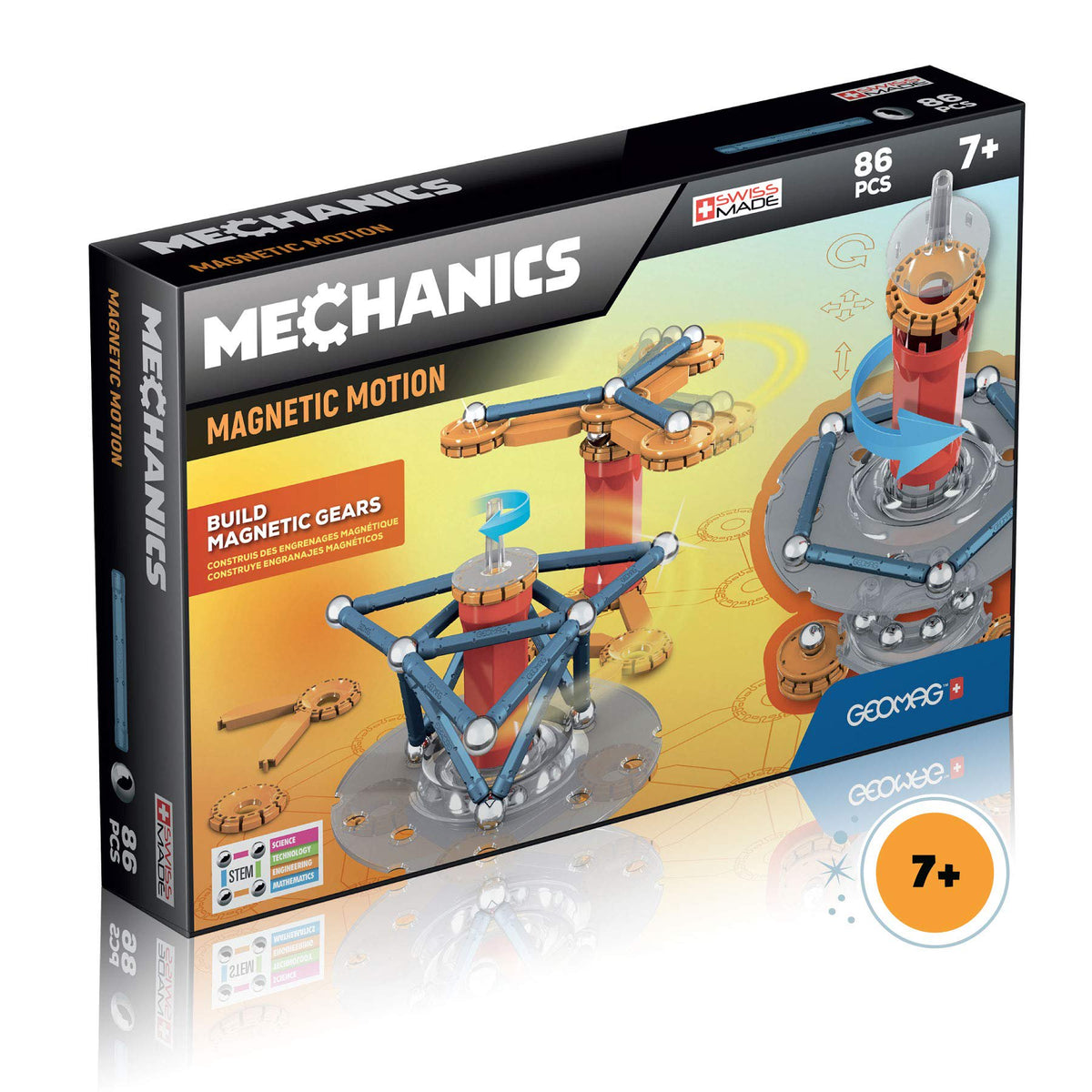 Geomag Mechanics Magnetic Motion Set – 86 Pieces