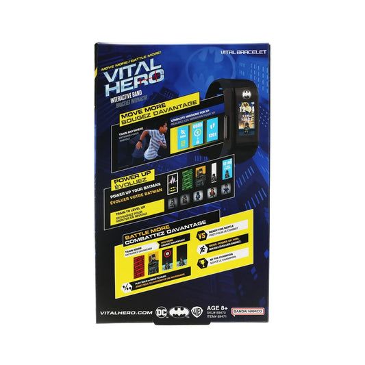 Vital Hero Batman Interactive Band - Wearable Digital Pet Toy with LED Display