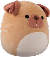 Squishmallows Morton The Brown Shar Pei Dog 30cm Plush Toy
