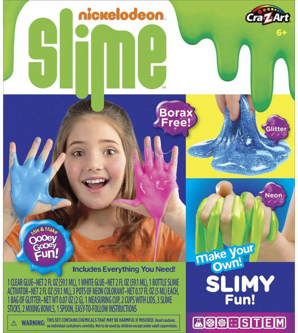 CRA-Z-ART CRA-Z-Slimy Nickelodeon Slime Kit – Medium Set