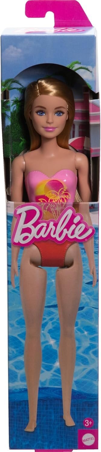 Mattel Barbie Beach Doll – Sun-Ready Style & Summer Vibes