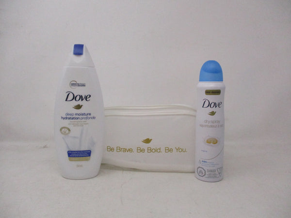 Dove Essentials Body Wash & Original Dry Spray Duo Bundle