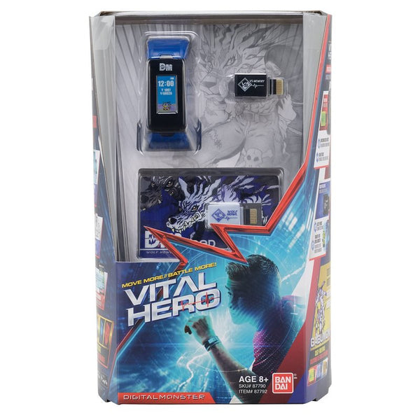 Digimon Vital Hero Interactive Fitness Tracker & Virtual Pet – Blue