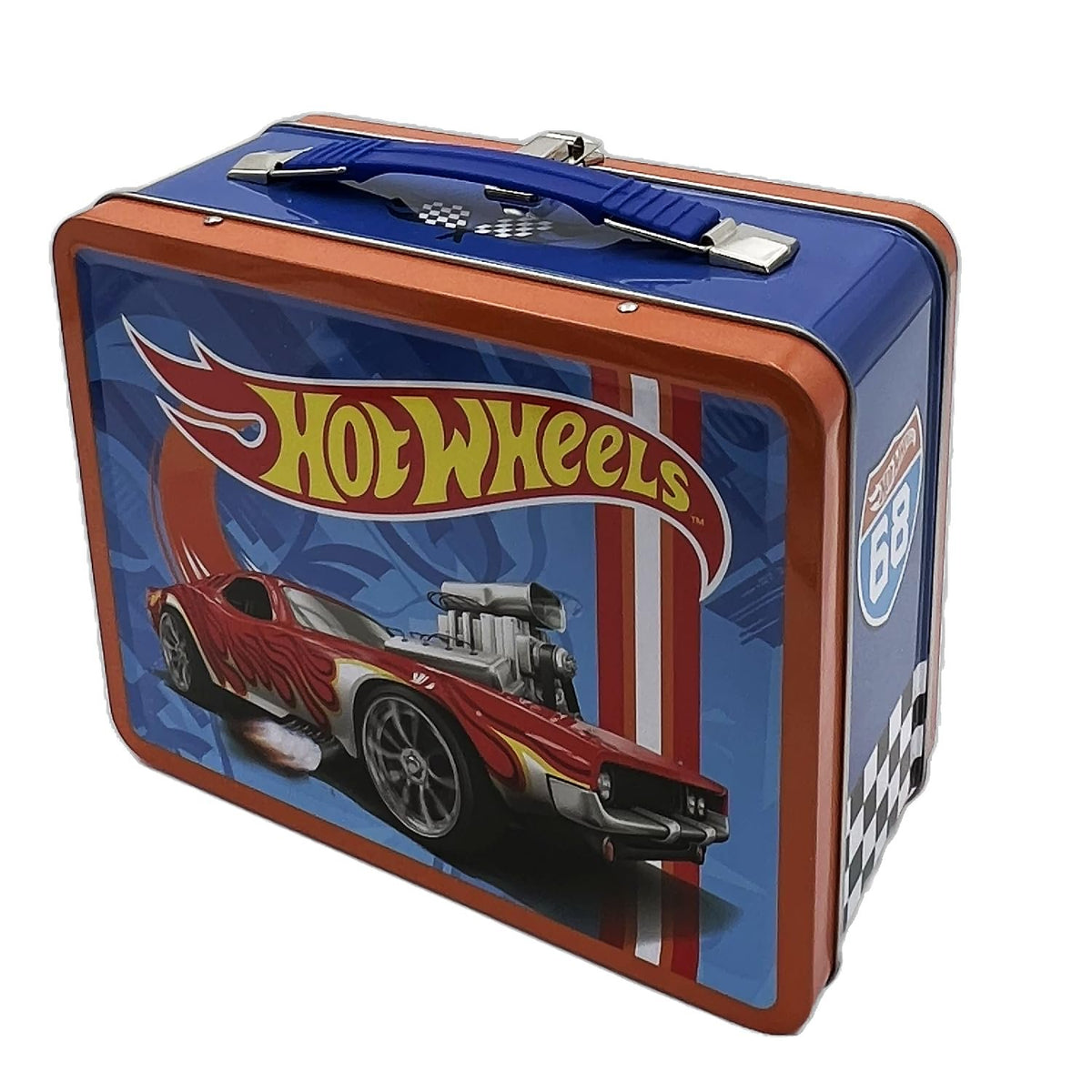 Factory Entertainment Hot Wheels Tin Tote Collectible Lunch Box