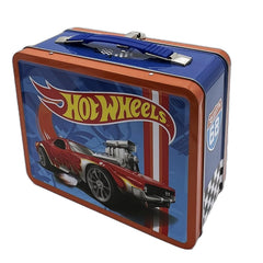 Factory Entertainment Hot Wheels Tin Tote Collectible Lunch Box