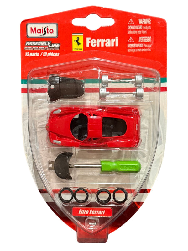 Maisto Assembly Line Ferrari Enzo 1/64 Scale Die-Cast Model Car