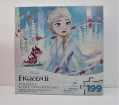 Disney Frozen 2 Foil Puzzle - 199 Piece Jigsaw for Kids Ages 5+