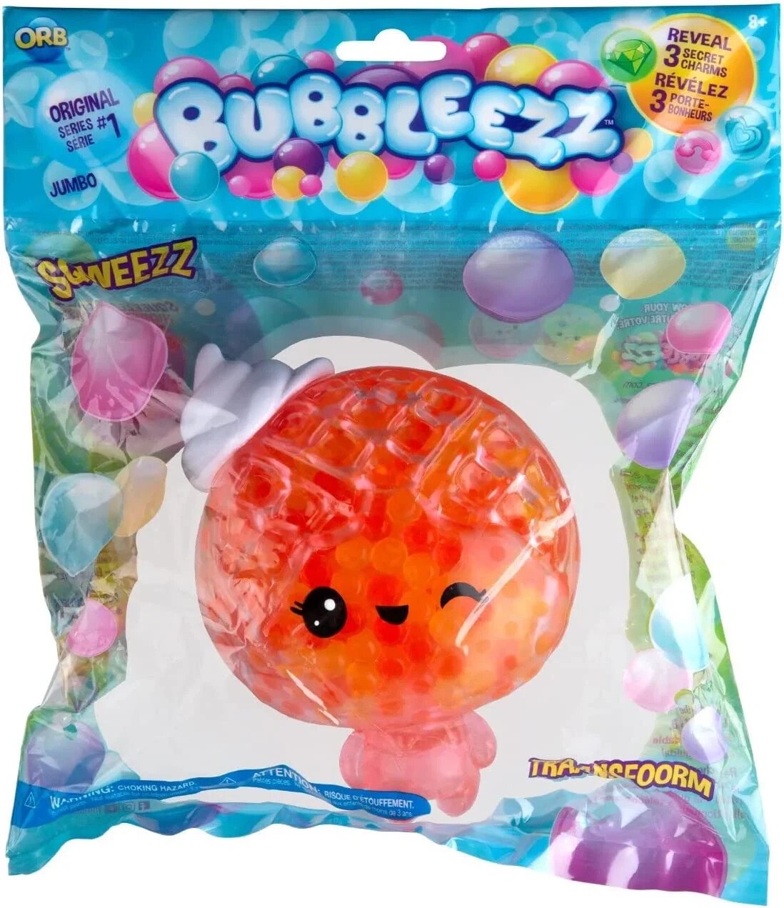 ORB Bubbleezz Wanda Wafflehead Jumbo Squishy Collectible