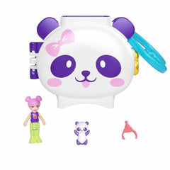 Polly Pocket Cuddly Toys Compact Panda Play Set