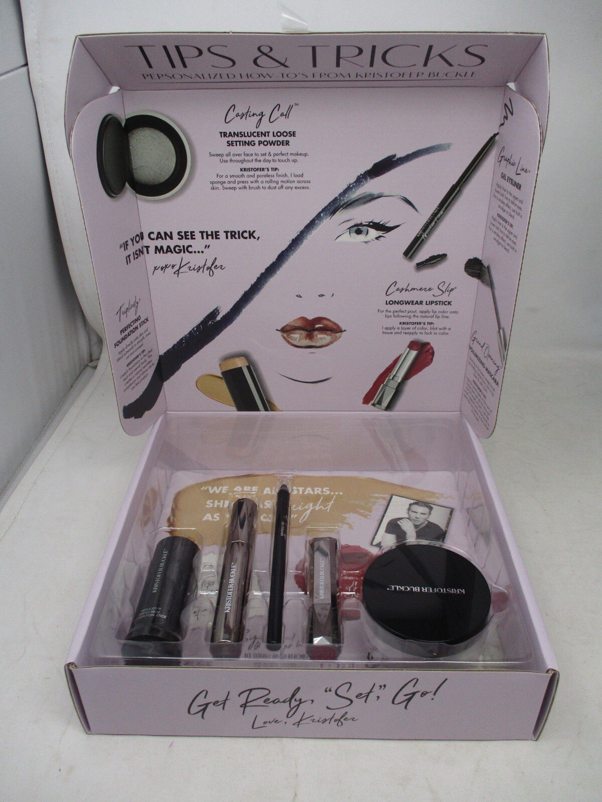 Kristofer Buckle Vanity Collection Vol. 2 – Light Warm 5-Piece Set