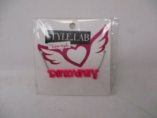 Fashion Angels Style Lab Word Necklace – Extraordinary