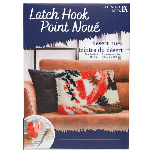 Leisure Arts Desert Hues Latch Hook Kit, 12" x 16"