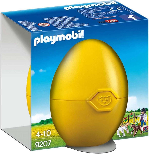 Playmobil Egg Vet with Foals Playset – Farm Animal Care Set