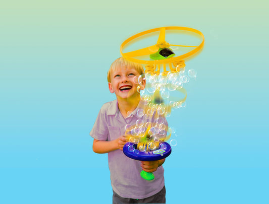 Gazillion Sky Bubbles Bubble Launcher with 4oz Solution Included