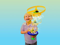 Gazillion Sky Bubbles Bubble Launcher with 4oz Solution Included