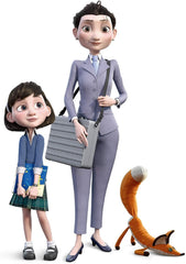 Hape The Little Prince Little Girl, Mom & Fox Toy Figures