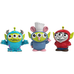 Disney Pixar Alien Remix 3-Pack | Miguel, Sulley & Remy Figures