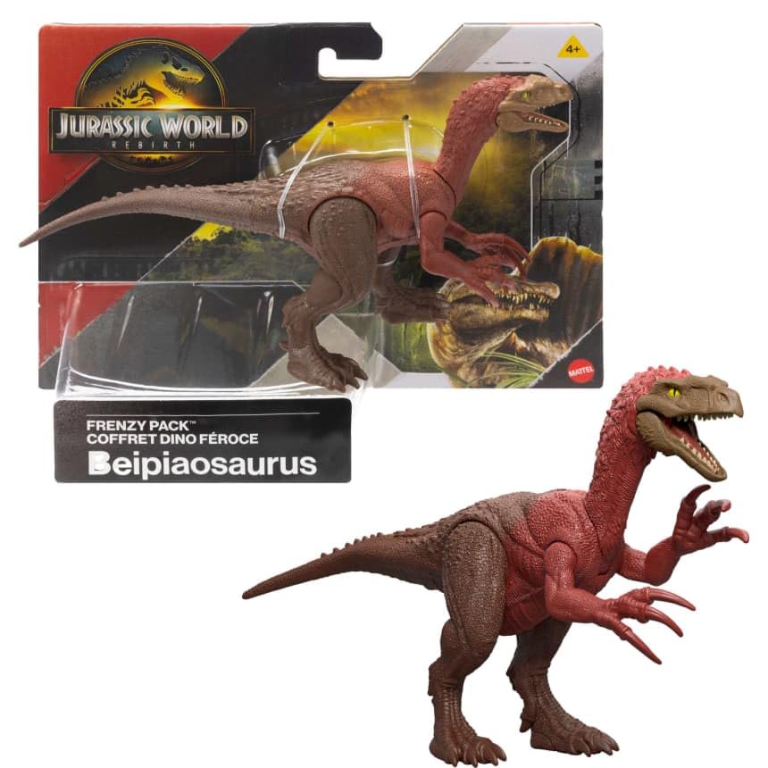 Mattel Jurassic World Frenzy Pack Beipiaosaurus Dinosaur Figure