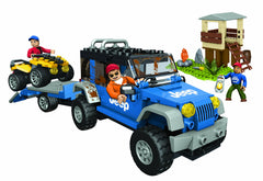 Mega Bloks Jeep Forest Expedition Building Set