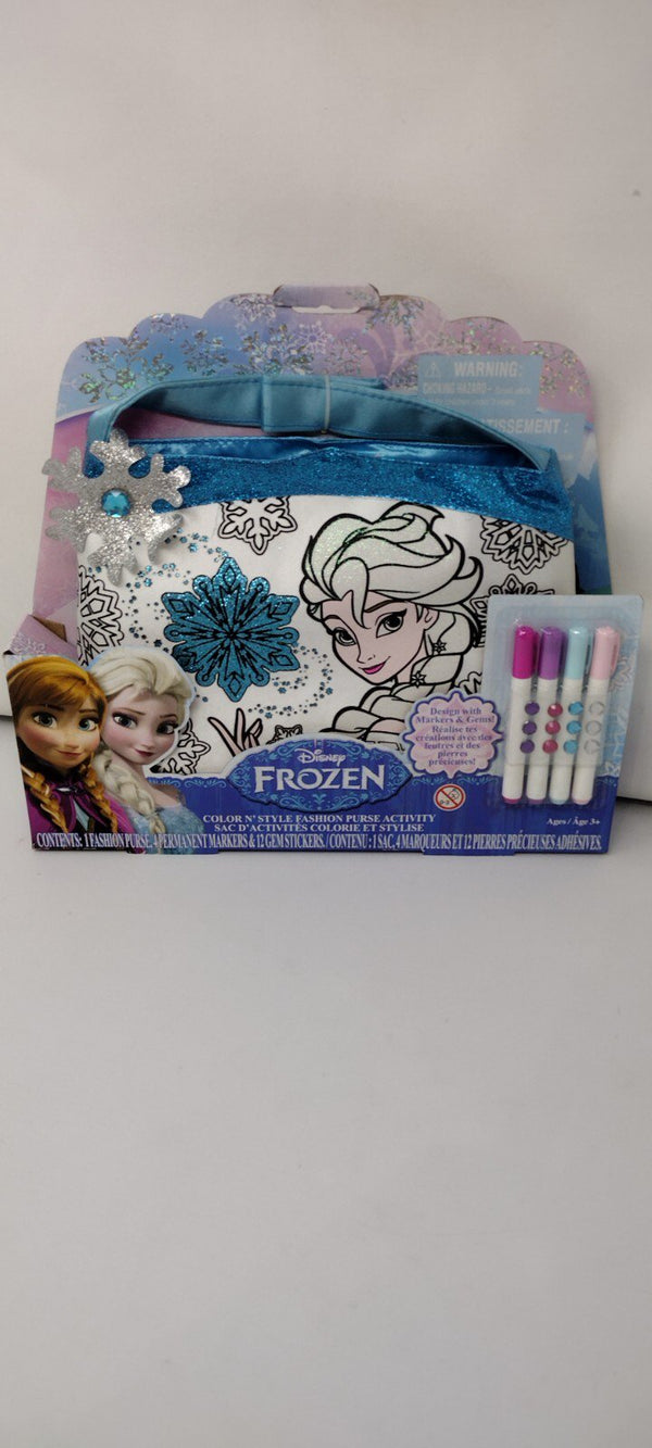 Disney Frozen Color N' Style Fashion Purse Activity Kit