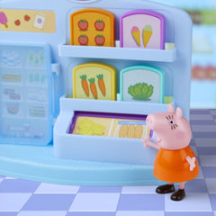 Peppa Pig Supermarket Playset — 2 Figures & 8 Accessories