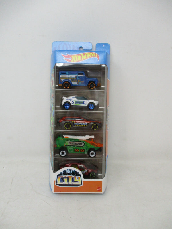 Hot Wheels City 5-Pack | 1:64 Die-Cast Car Collection