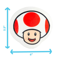 Club Mocchi-Mocchi- Super Mario Toad Squishy Plush | 6 Inch