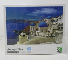 Aegean Sea Santorini Church 1000 Piece Jigsaw Puzzle