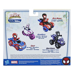 Marvel Spidey & His Amazing Friends Ghost-Spider Figure + Copter-Cycle