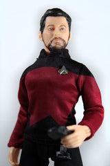 Mego Commander Will Riker Star Trek Figure 8 Inch
