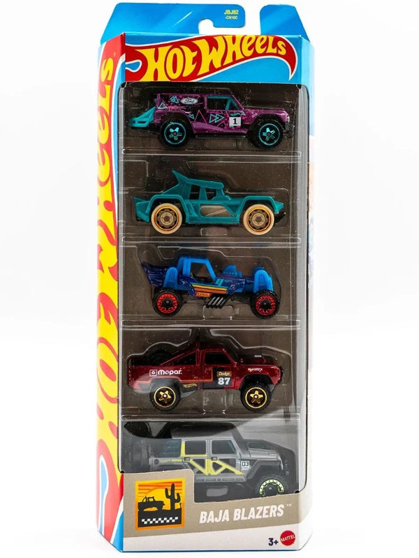 Hot Wheels Baja Blazers 5-Pack | 1:64 Scale Die-Cast Cars