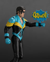 McFarlane Toys DC Retro Nightwing Batman '66 Comic 6-Inch Figure