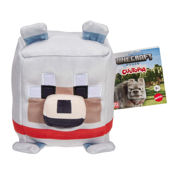 Minecraft Cuutopia Dennis the Wolf Plush Toy – 10 Inch