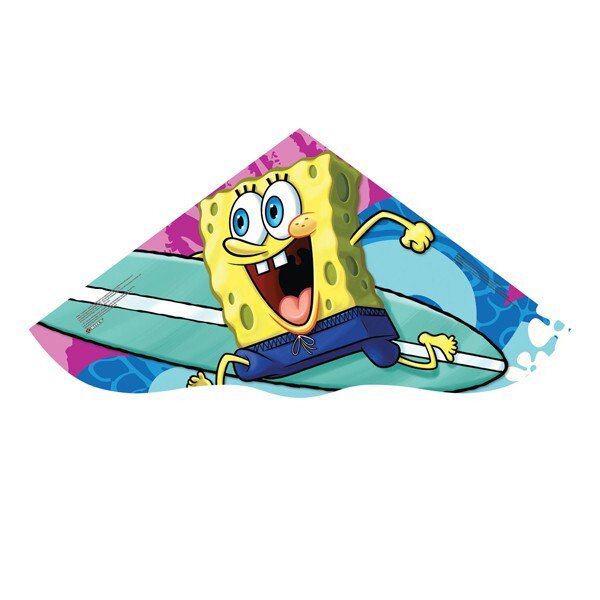 SkyDelta SpongeBob Delta Kite – 42-Inch Kids & Family Kite