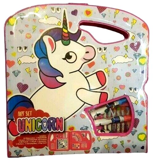 Unicorn Art Set – 41-Piece Creative Kit for Kids
