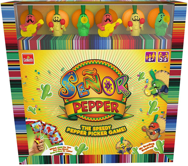 Goliath Señor Pepper – Fast-Paced Pepper Picking Card Game