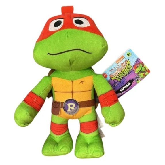 Mattel TMNT Tales of the Ninja Turtles Raphael Plush – 8 Inch
