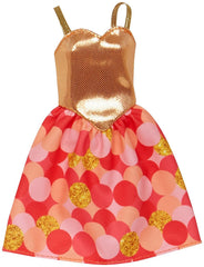 Mattel Barbie Fashions Golden Dress | Shimmer Style Pack
